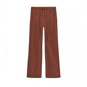 ZW Collection Flowy Pants -Caramel